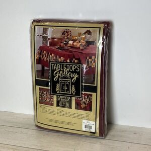 Tabletops Gallery Caracas Cotton Tablecloth 60x118 Rectangle Discontinued NEW